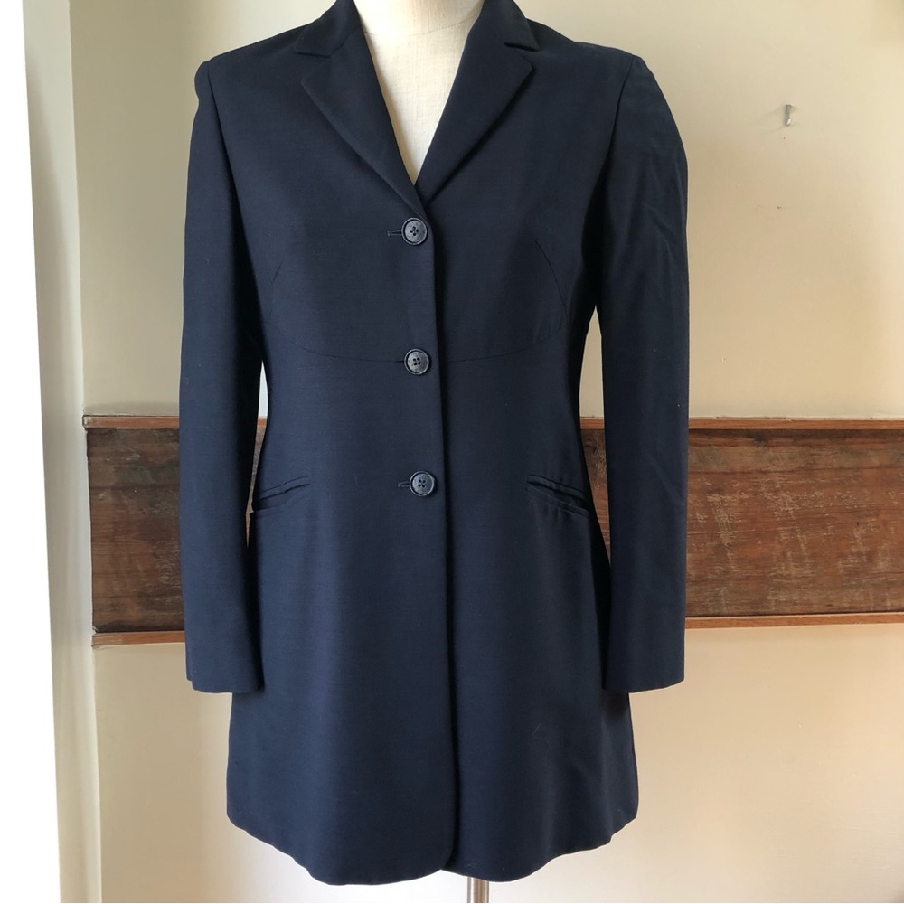 Moschino Cheap and Chic Mid Length Black Blazer